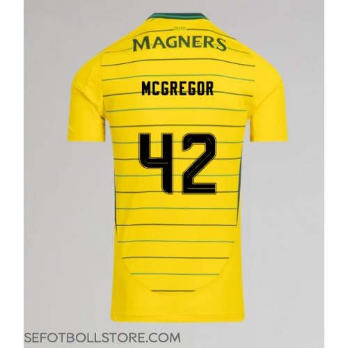 Celtic Callum McGregor #42 Replika Bortatröja 2024-25 Kortärmad